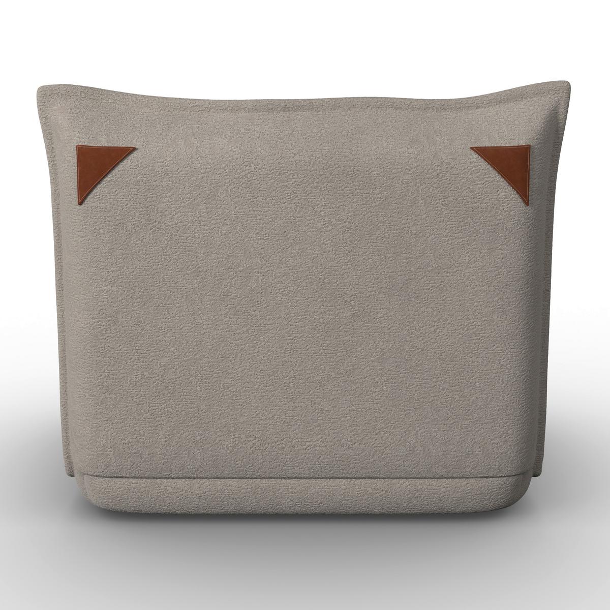 Schlafsessel Macy Bouclé Beige - Beige, MODERN, Textil/Metall (83/35/65cm) - Bessagi Home