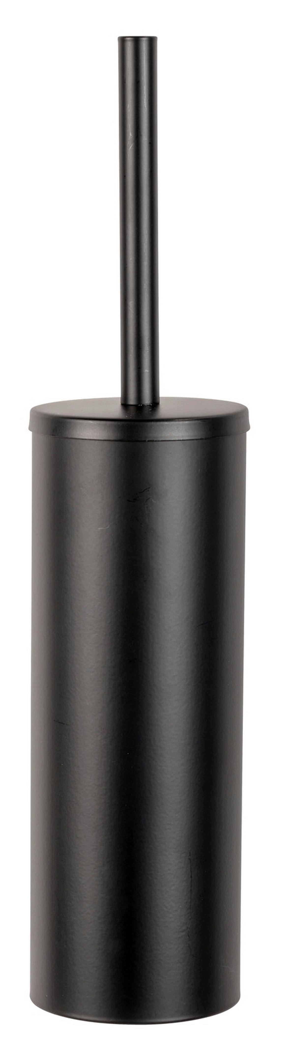 WC-Bürstengarnitur in Schwarz - Schwarz, MODERN, Kunststoff/Metall (9/39,5/13cm) - Mömax