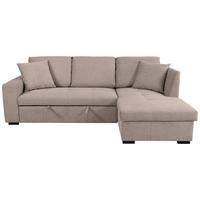 Kutna Garnitura Lukas - svijetlo smeđa, Trend, tekstil (239/158cm) - Modern Living