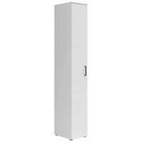 Schrank Multistauraum Weiß - Schwarz/Weiß, MODERN, Holzwerkstoff/Kunststoff (30/195/40cm) - Mömax