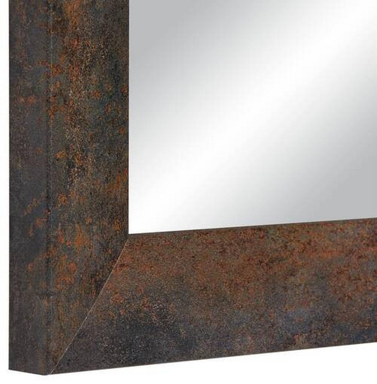 Wandspiegel in Rostfarben - Rostfarben, MODERN, Glas/Holzwerkstoff (50/150cm) - Mömax