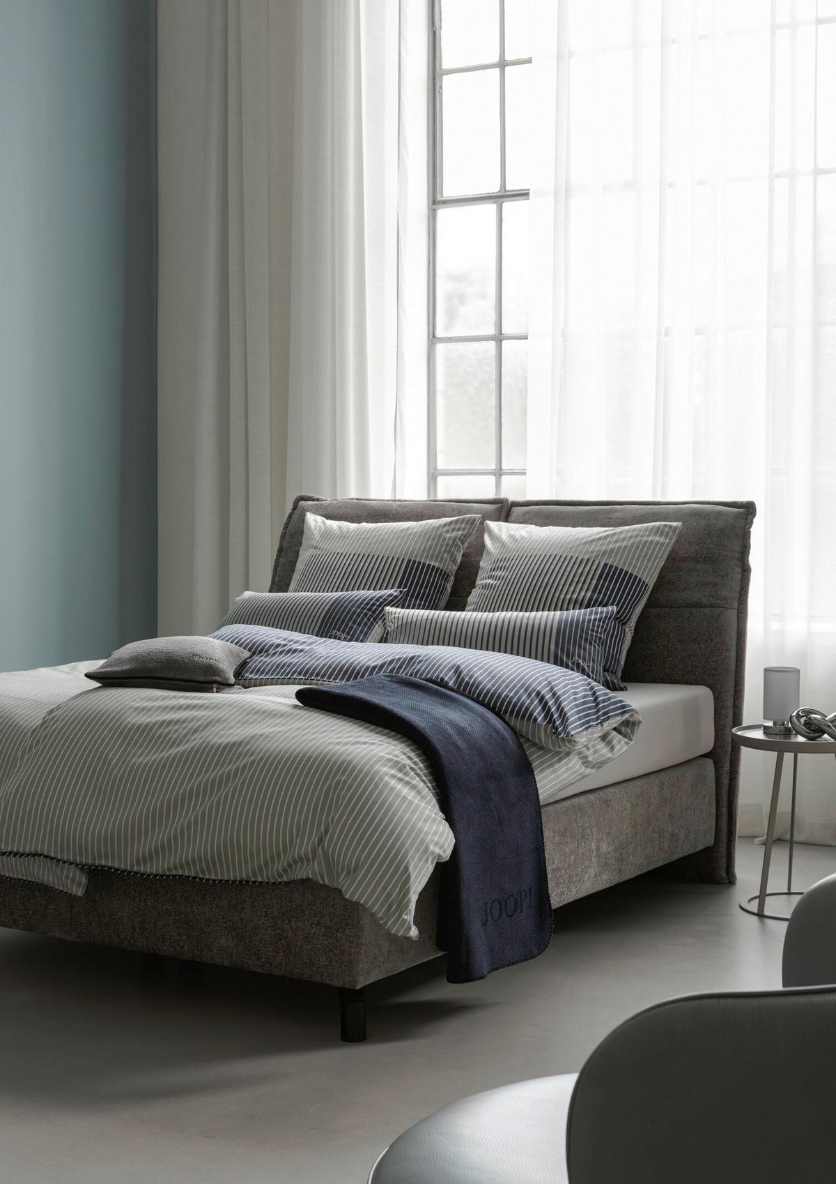 POŚCIEL JOOP! DIVIDED - szałwiowy, Konventionell, tkanina (155/220cm) - Joop!