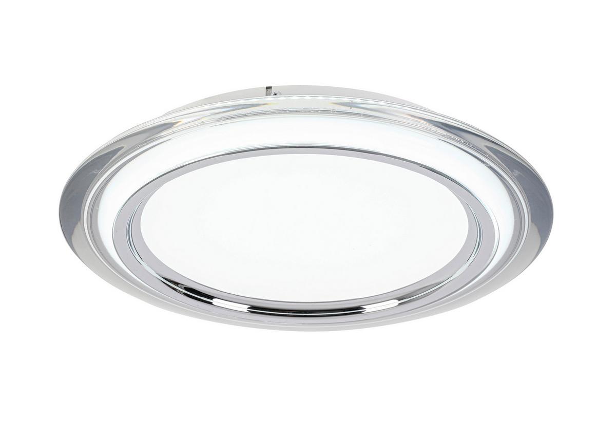 LAMPA SUFITOWA LED MACON *SBN* - biały/przezroczysty, Design, tworzywo sztuczne/metal (45/6cm) - Novel