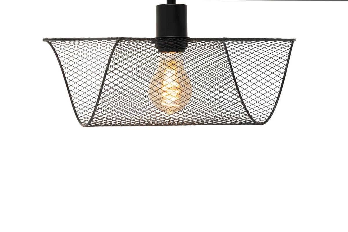 LAMPA SUFITOWA DARYA - czarny, Design, metal (110/12/31cm) - Collet's Monde