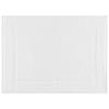Badematte Melanie in Weiß ca. 50x70 cm - Weiß, Trend, Textil (50/70cm) - Modern Living