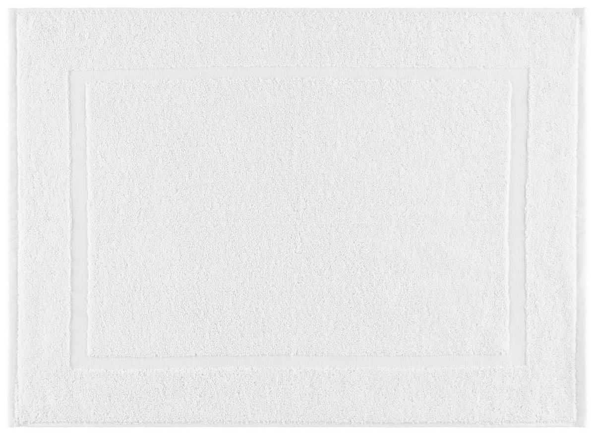 tapis de salle de bain Melanie in Weiss ca. 50x70 cm - Weiss, Trend, Textil (50/70cm) - Modern Living