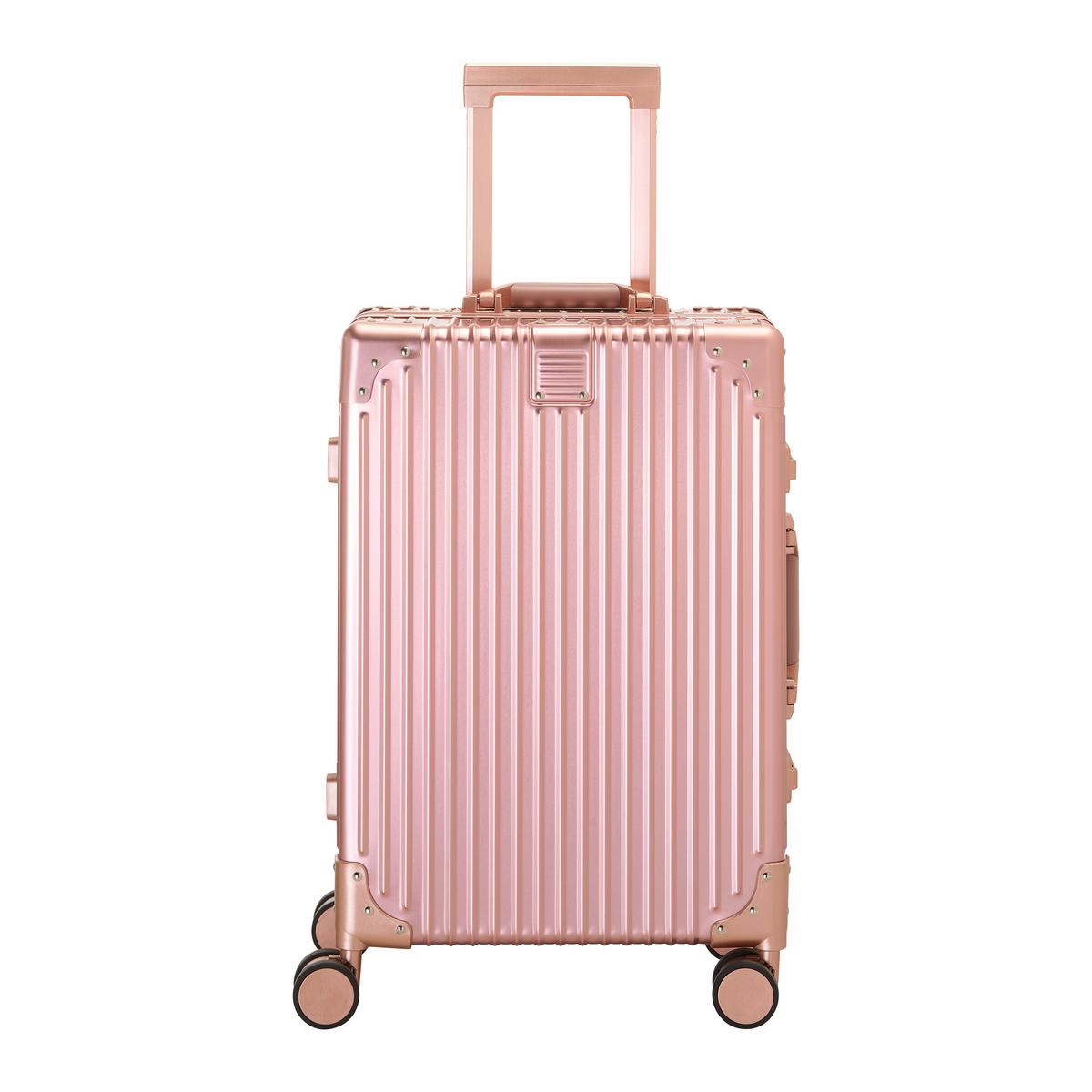 Reisekoffer Dubai Roségold ca. 36l - Roségold, KONVENTIONELL, Metall (56/36/22cm) - Mömax
