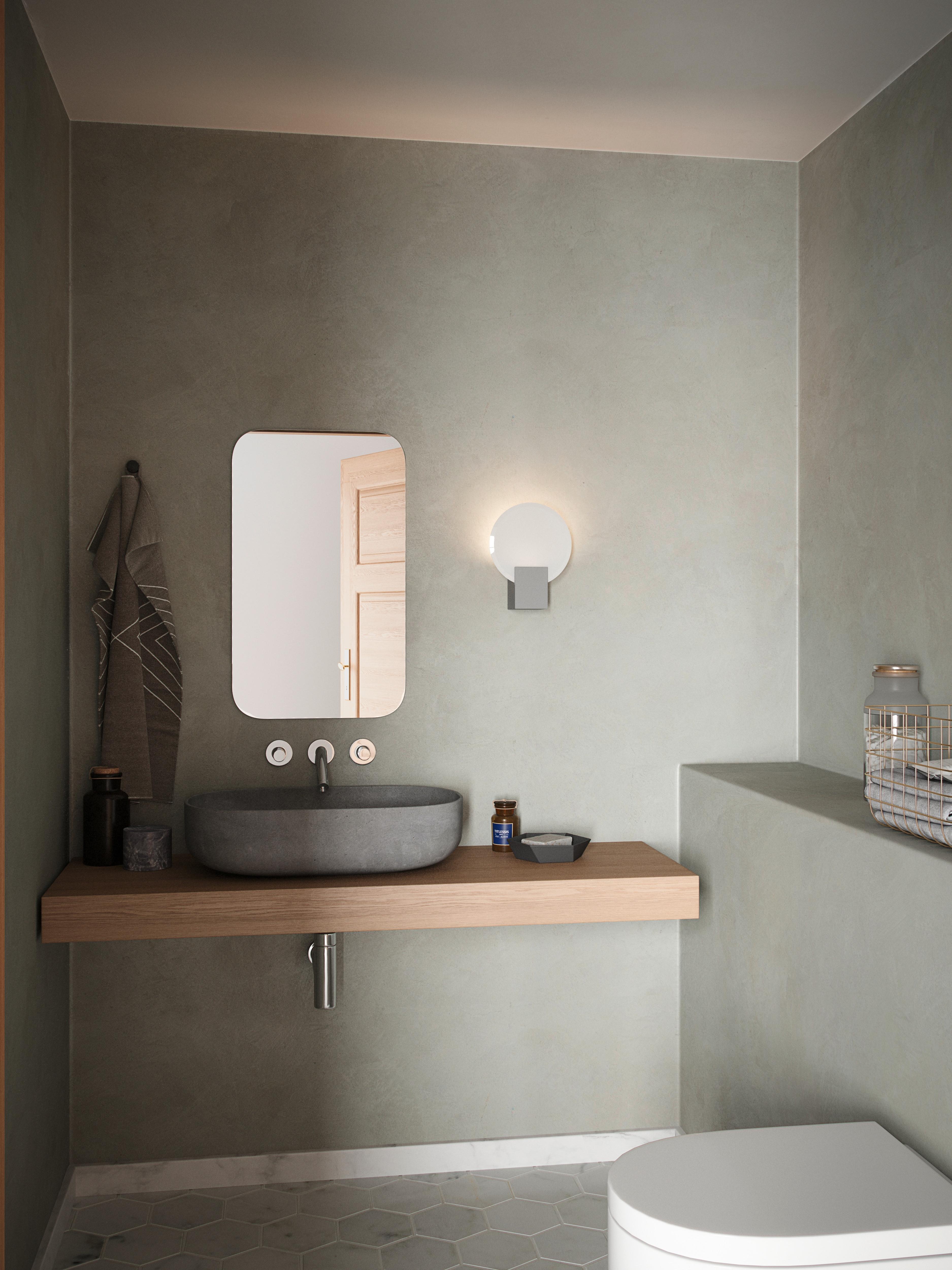 KINKIET 2015391001 HESTER - biały, Design, metal/szkło (20/25,5cm) - Nordlux
