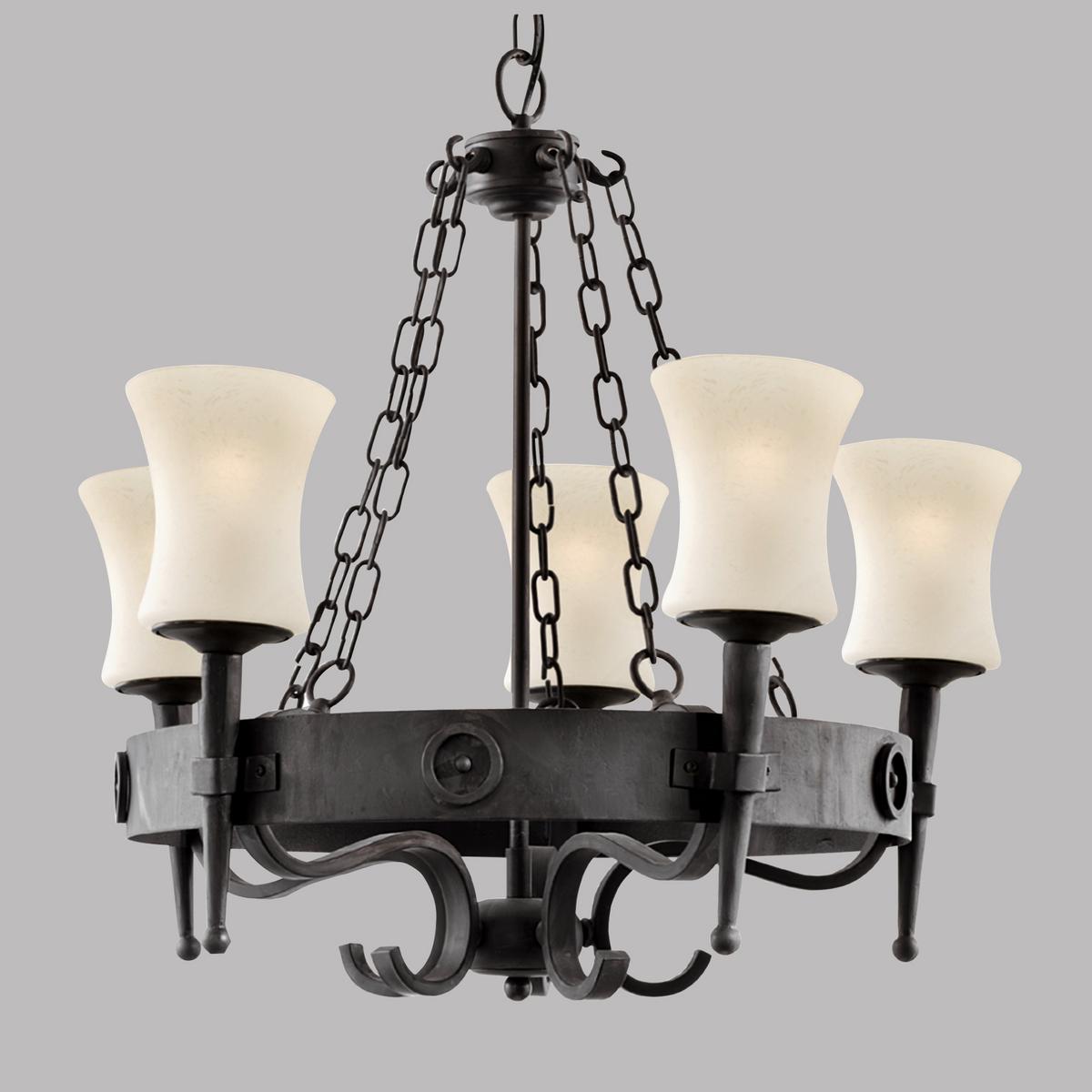 Mennyezeti Lámpa Cartwheel 0815-5bk - Trend, üveg/fém (63/58cm)