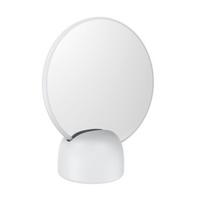 Kosmetikspiegel Naime in Weiss - Weiss, Modern, Glas/Kunststoff (17/19,8/8,5cm) - Premium Living