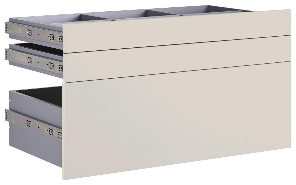 Schubladenset Unit Kaschmir - Kaschmir, MODERN, Holzwerkstoff (91/50,3/47cm) - Based