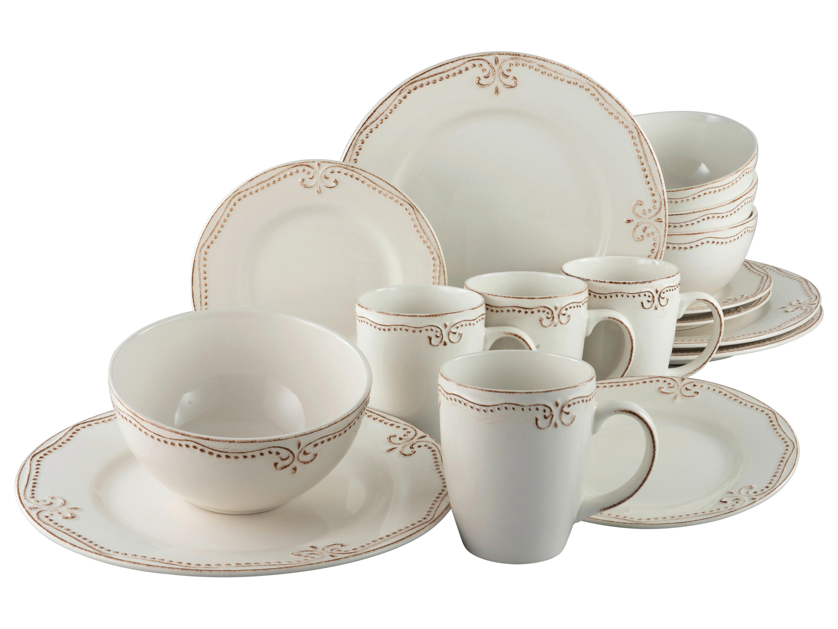 Kombiservice Multicolor, 16-teilig - Multicolor, Keramik - Creatable