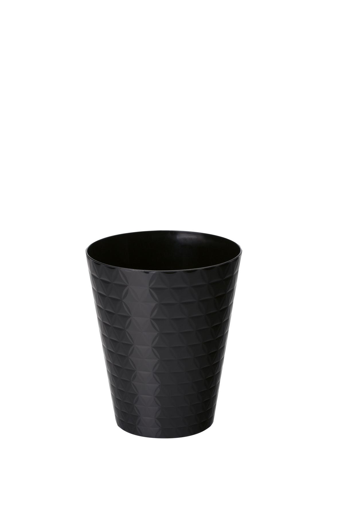 Okrasni Lonček Brilliant  13 Orchidee - črna, Konvencionalno, umetna masa (12,7/15cm) - Mömax
