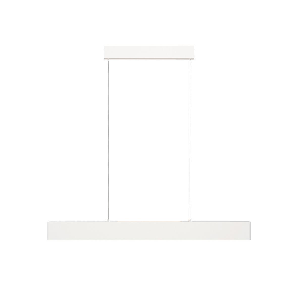 Pendelleuchte Step Weiß max. 23 Watt - Weiß, Trend, Metall (91/3,5/8cm) - MAYTONI