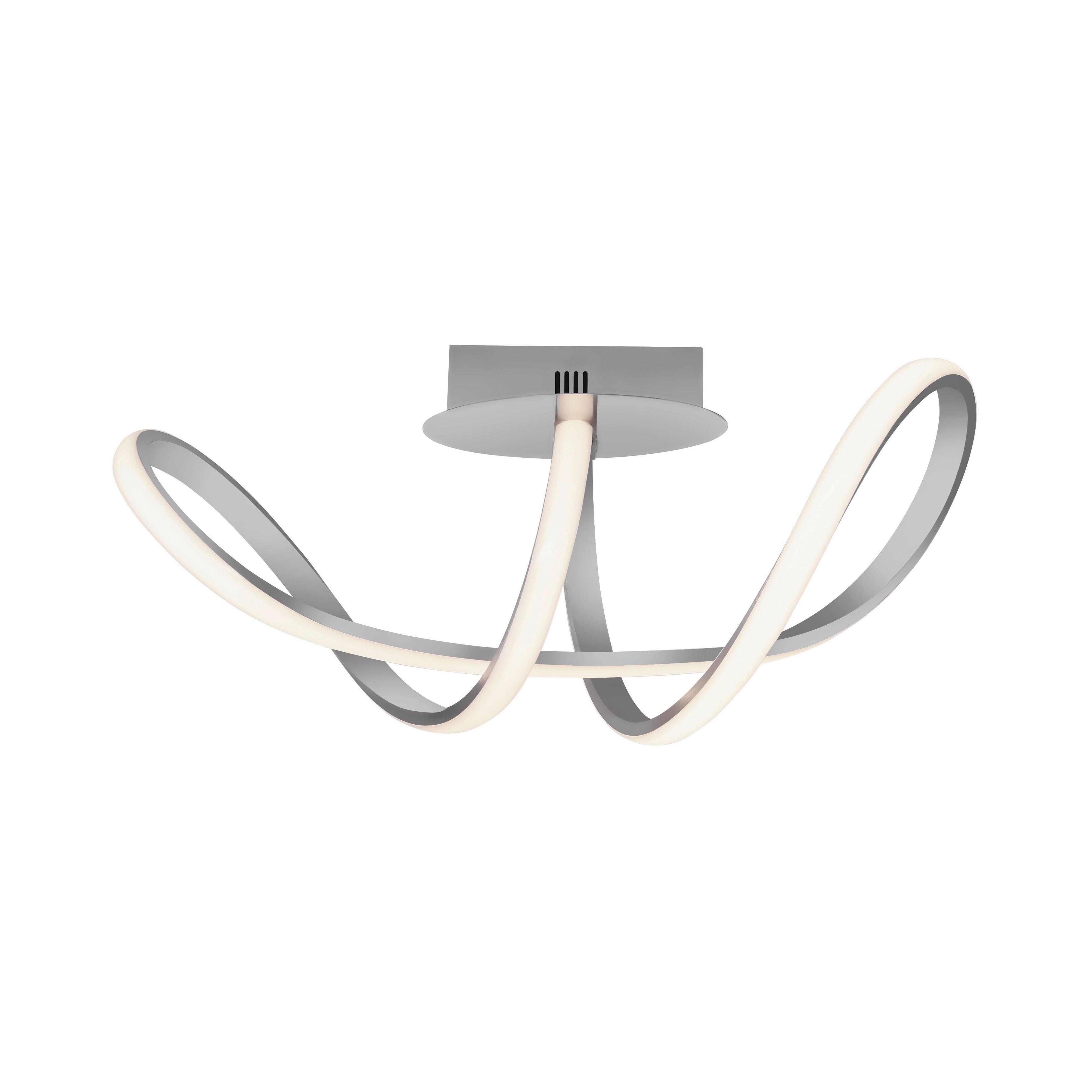 Deckenleuchte 15403-95 Maria max. 15,50 Watt - Alufarben, Design, Metall (61/24,5/27,0cm)