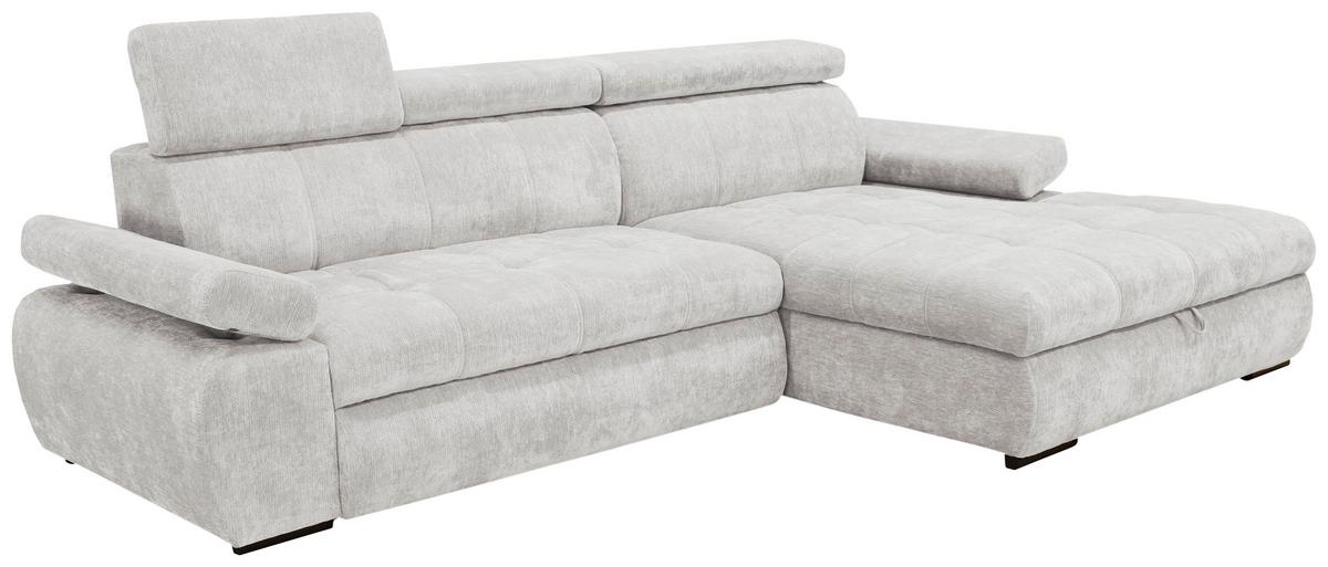 Coltar VEGAS - gri deschis, Design, lemn/textil (294/173cm) - Modern Living