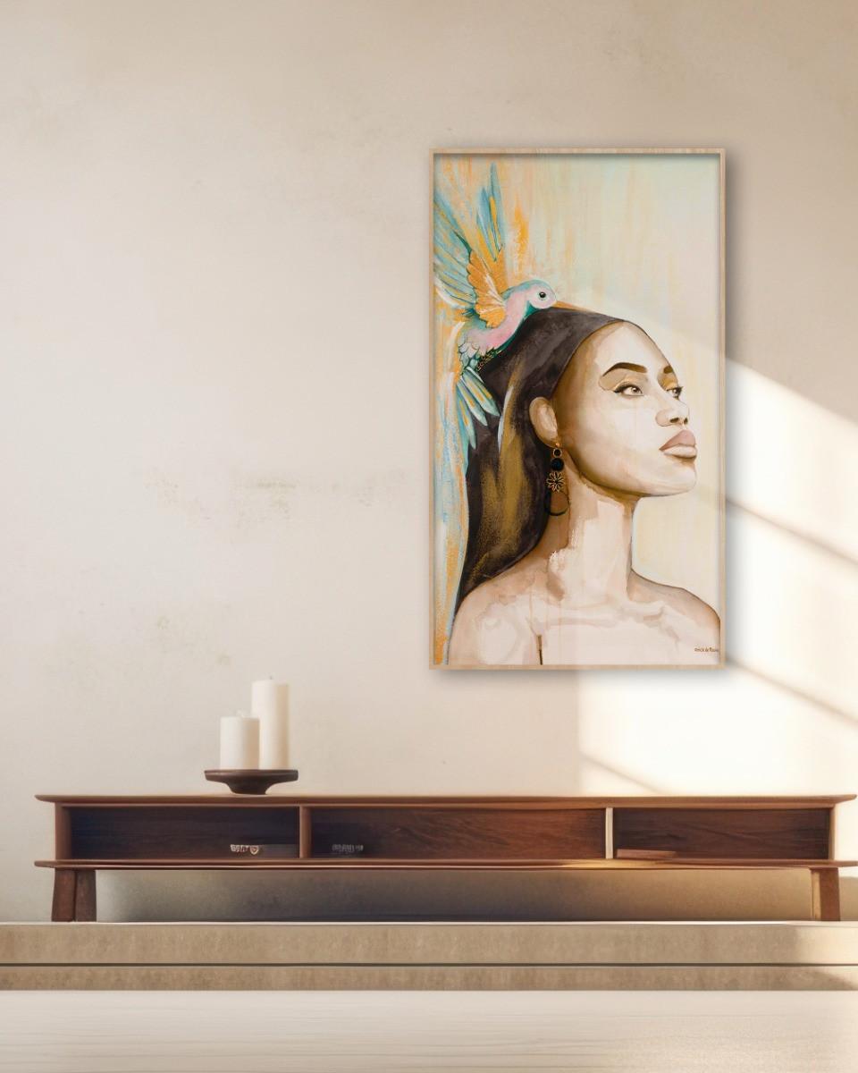 BILD stl-de-rouw-005-80x120-akvelt - Beige/Braun, Basics, Holz/Kunststoff (80/120/10cm)