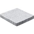 Serviette Patty aus Papier in Silber - Silberfarben/Weiß, LIFESTYLE, Papier (16,5/16,5/2,5cm) - Mömax modern living