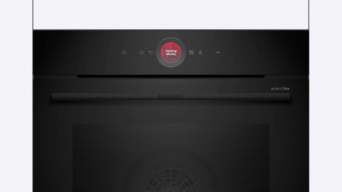 Einbaubackofen HBG974LB1 - Schwarz, MODERN, Glas/Metall (59,4/59,4/54,8cm) - Bosch