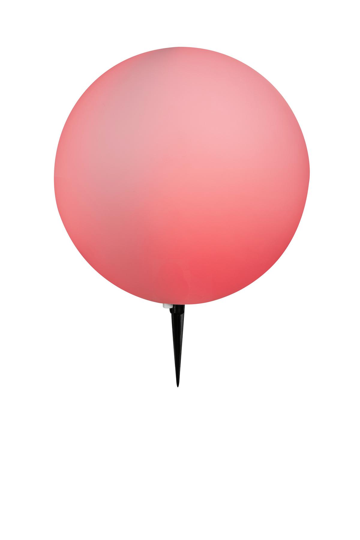AUSSENSTEHLEUCHTE 31776 TOULA - Weiss/Schwarz, Design, Kunststoff (40/56cm) - Globo