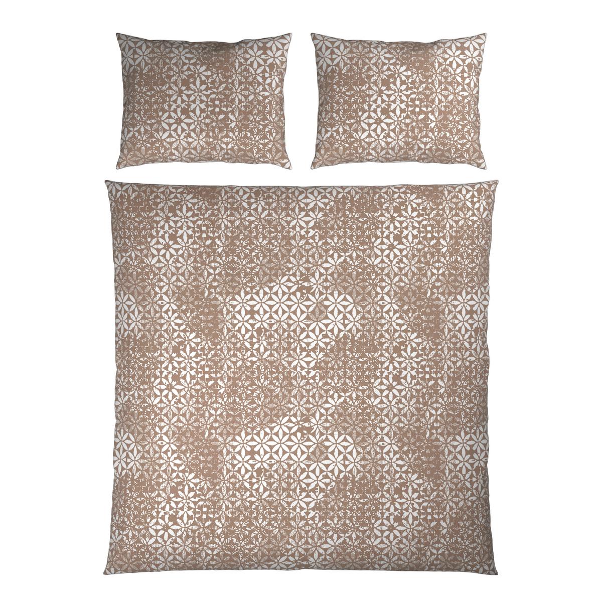 Ágyneműhuzat-garnitúra Kétszemélyes Daniela Xxl - taupe, Konventionell, textil (200/220cm) - Mömax