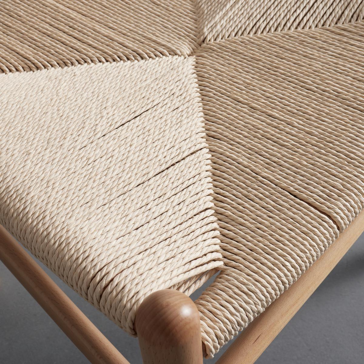 Stol Monica, Naravne Barve, Masivno - naravne barve, Moderno, les (56/76/52cm) - Bessagi Home