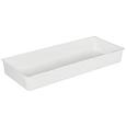 Tárolódoboz Műanyag - Fehér, Műanyag (14,9/37,5cm) Tárolódoboz Műanyag - Fehér, Műanyag (14,9/37,5cm)
