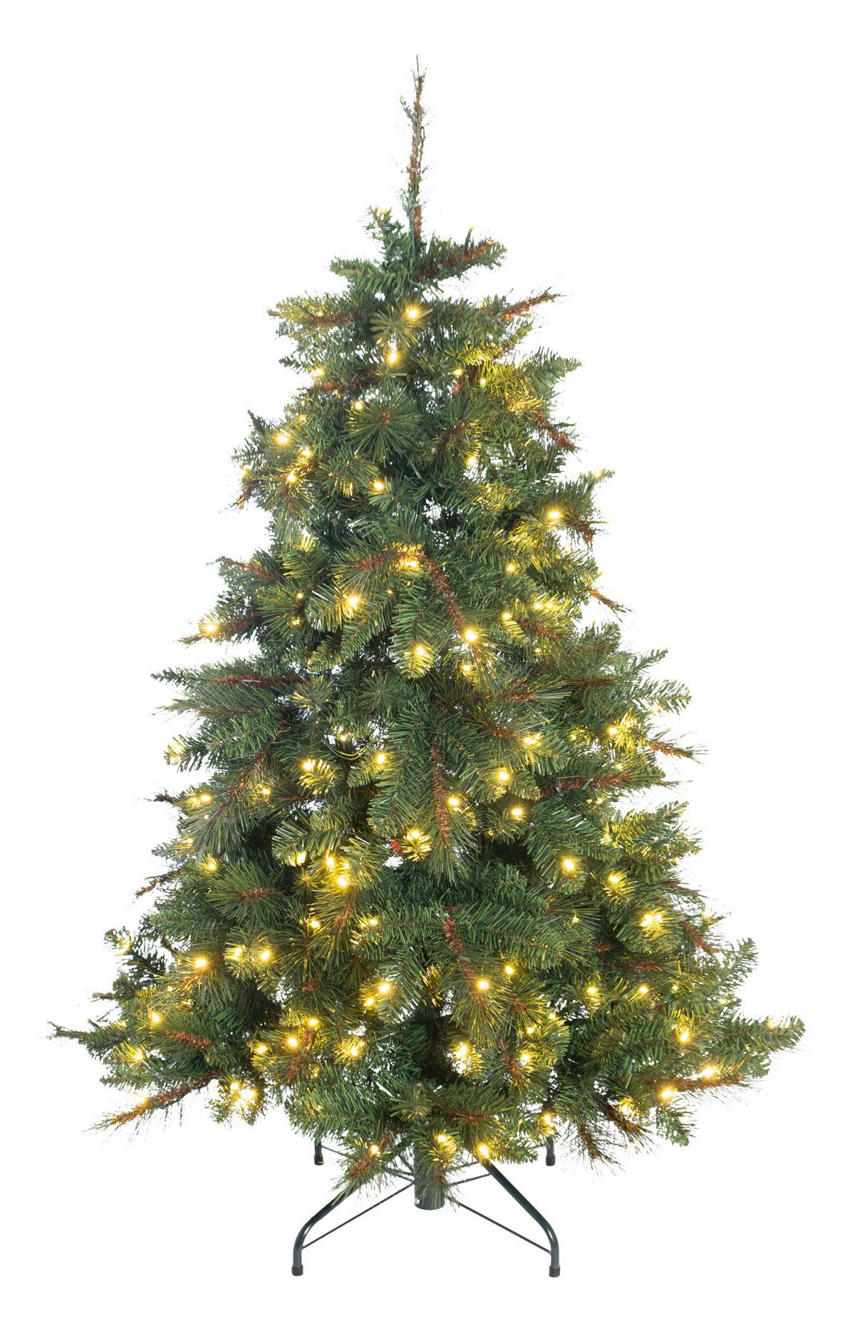 Weihnachtsbaum Mesa Grün H: ca. 180cm - Grün, Basics, Kunststoff (180cm)