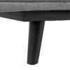 CANAPÉ-LIT SUN -BASED- - gris/noir, MODERN, textile/bois (190/83/93cm) - Based