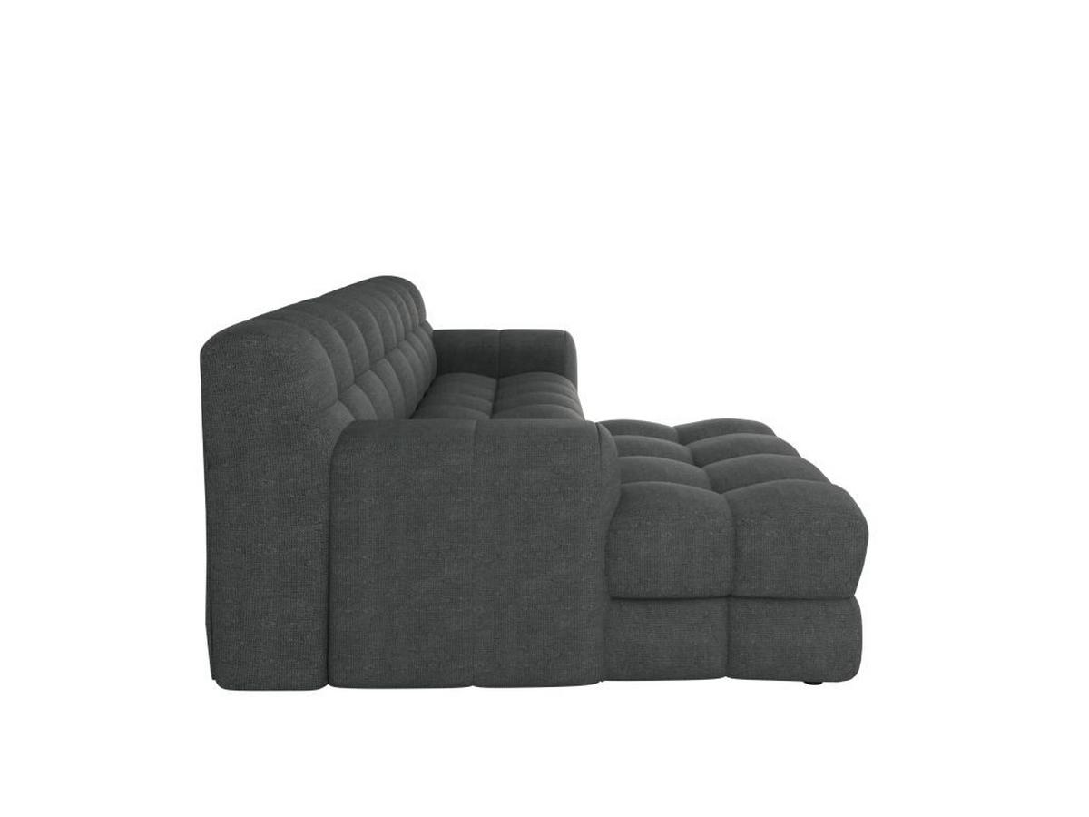 Kutna Garnitura Karl - crna/antracit, Moderno, tekstil/plastika (169/287cm) - Modern Living