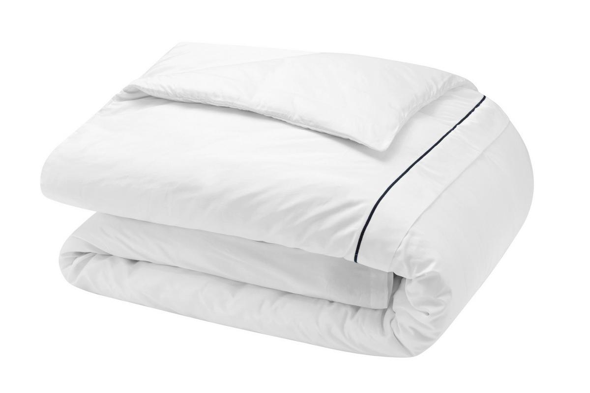 POŚCIEL TH PLAIN - biały, Basics, tkanina (135/200cm) - Tommy Hilfiger
