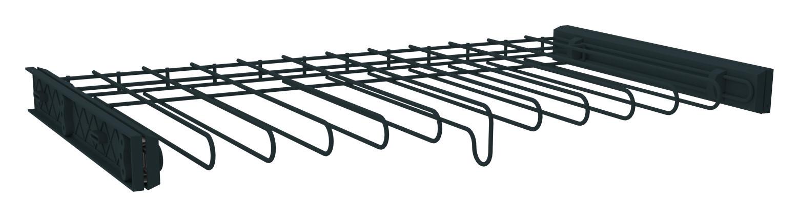 Hosenhalter "UNIT" in Anthrazit - Anthrazit, Modern, Metall (87,9/8,7/46cm) - Based