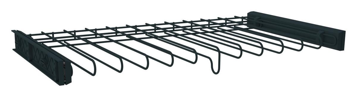 Hosenhalter "UNIT" in Anthrazit - Anthrazit, MODERN, Metall (87,9/8,7/46cm) - Based