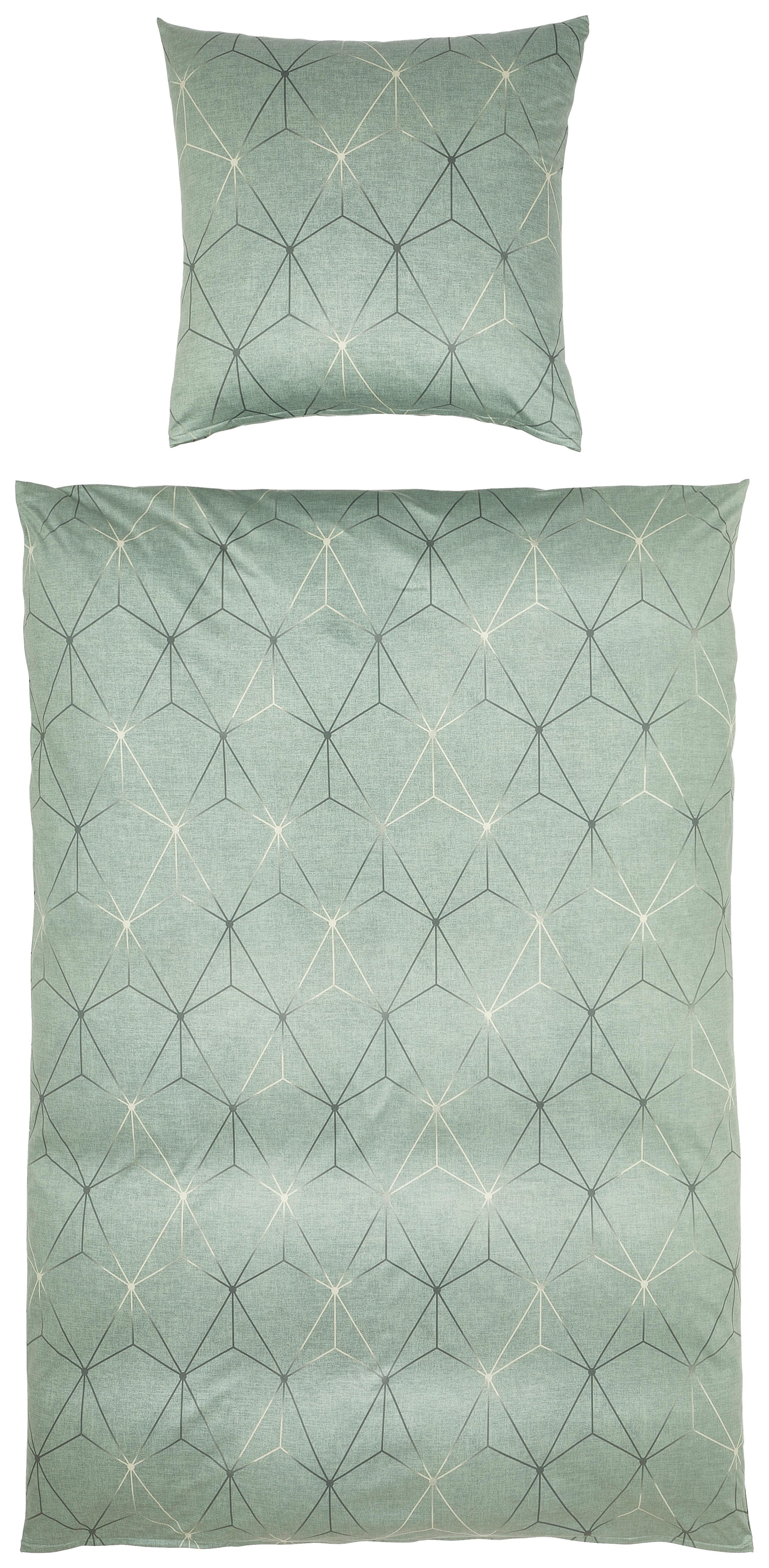 POŚCIEL KIAN - oliwkowa zieleń, Design, tkanina (135/200cm) - Estella