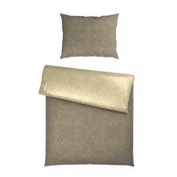 Ágyneműhuzat-garnitúra Kétoldalas Pamutszatén Bella - szürke, Modern, textil (140/200cm) - Mömax