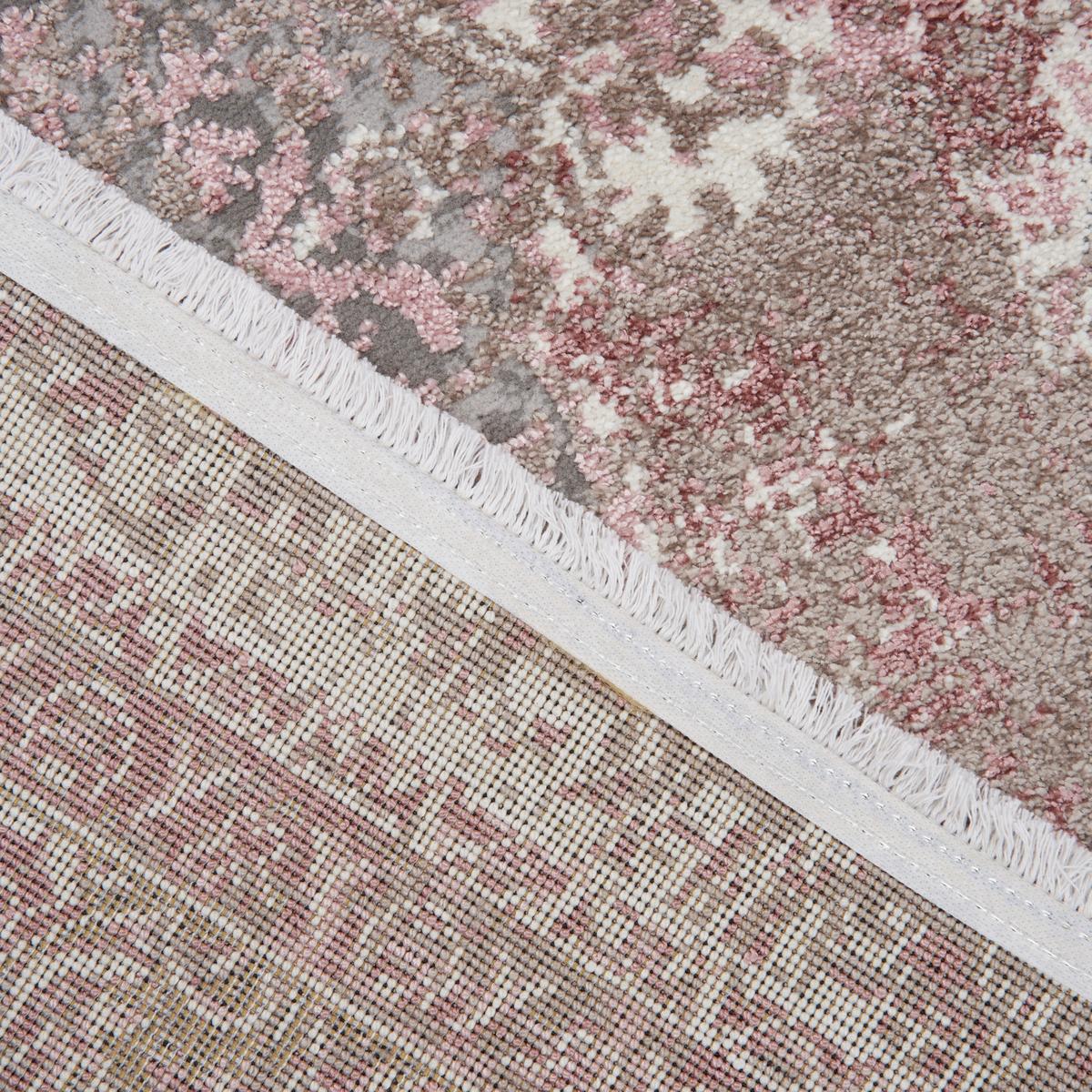 Webteppich Marcus 1 in Rosa ca. 80x150cm - Rosa, Textil (80/150cm) - Mömax