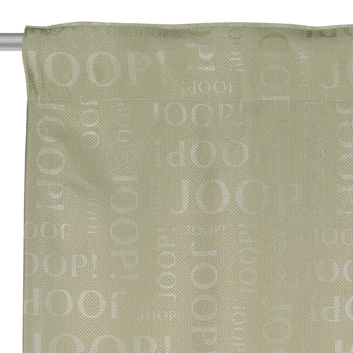 ZASŁONA GOTOWA J-LABEL - oliwkowa zieleń, Design, tkanina (130/250cm) - Joop!