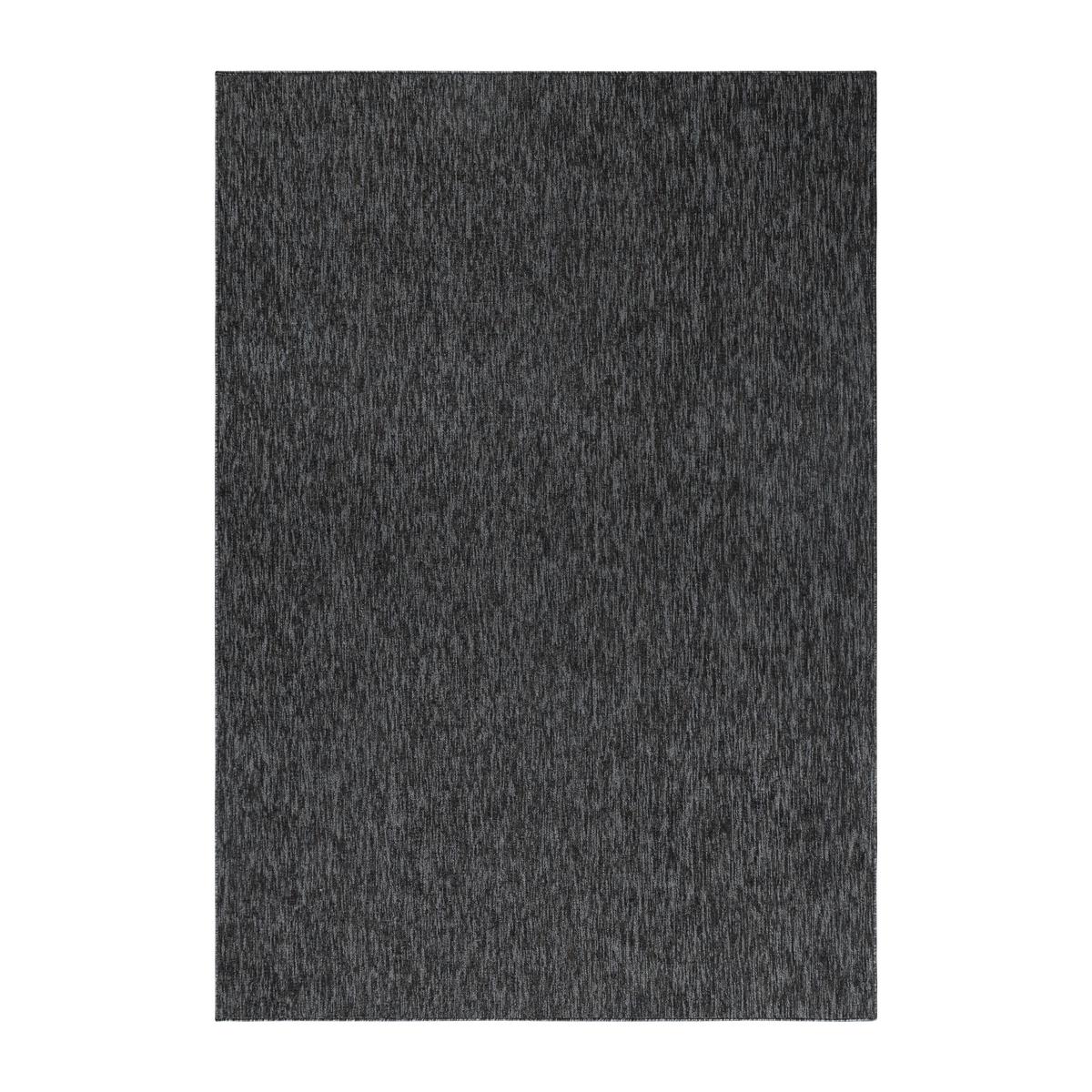Flachwebeteppich Nizza Anthrazit ca. 240x340cm - Anthrazit, KONVENTIONELL, Textil (240/340cm) - Novel