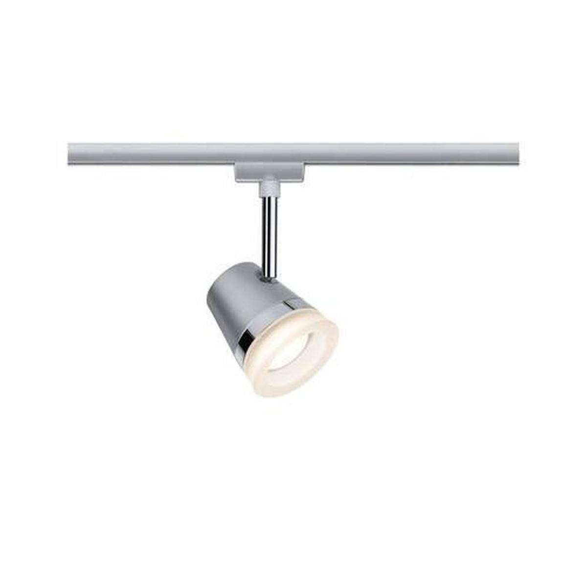 Schienensystem-Strahler Spot Cone in Chromfarben max. 5 W - Chromfarben, Basics, Metall (8,5/18,5cm) - Paulmann