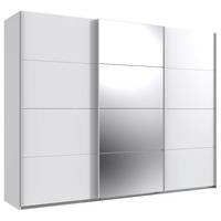 Ormar S Kliznim Vratima Norderstedt - bijela, Moderno, staklo/drvni materijal (270/208/64cm) - Modern Living