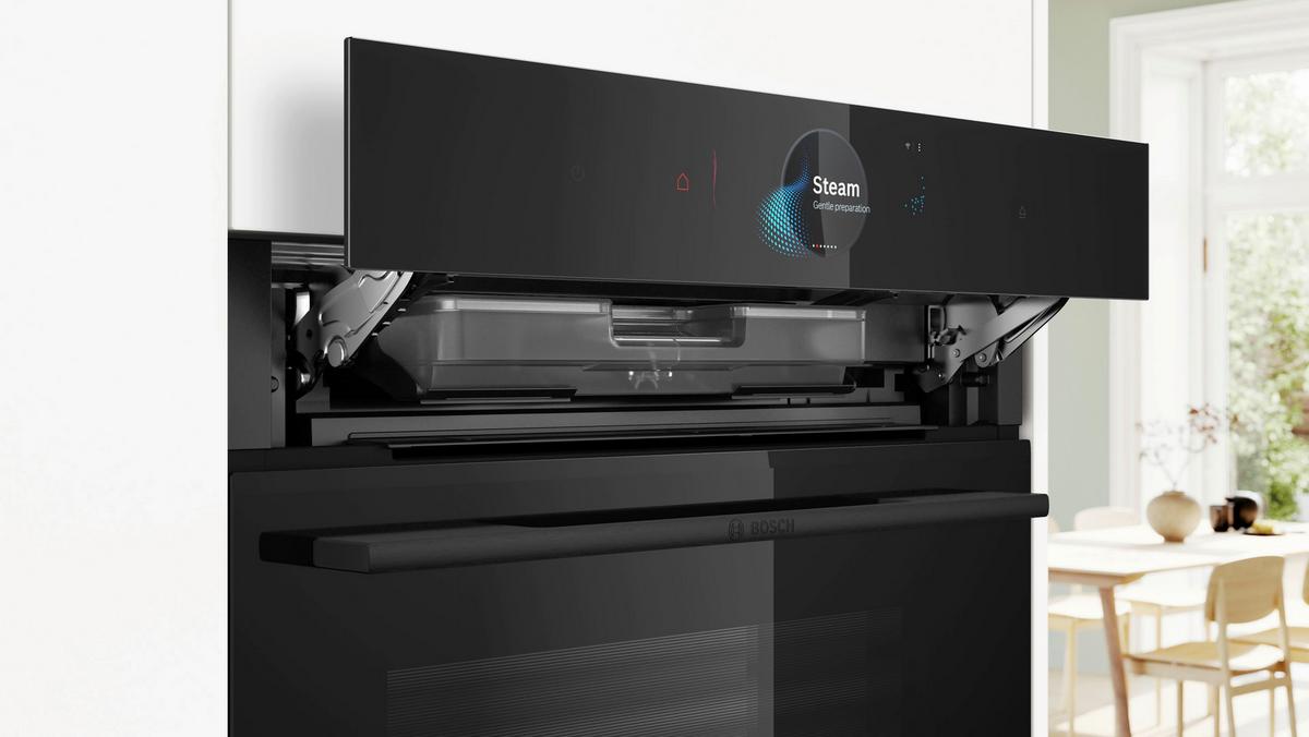 Einbaubackofen HRG978NB1 Schwarz - Schwarz, MODERN (59,4/59,5/54,8cm) - Bosch