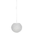 Hängeleuchte Sophia, max. 60 Watt - Weiß, LIFESTYLE, Kunststoff/Weitere Naturmaterialien (50cm) - MÖMAX modern living