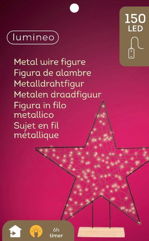 DEKORACJA ŚWIETLNA LED 486409 - Konventionell, metal (4,00/58,00/58,00cm) - X-Mas