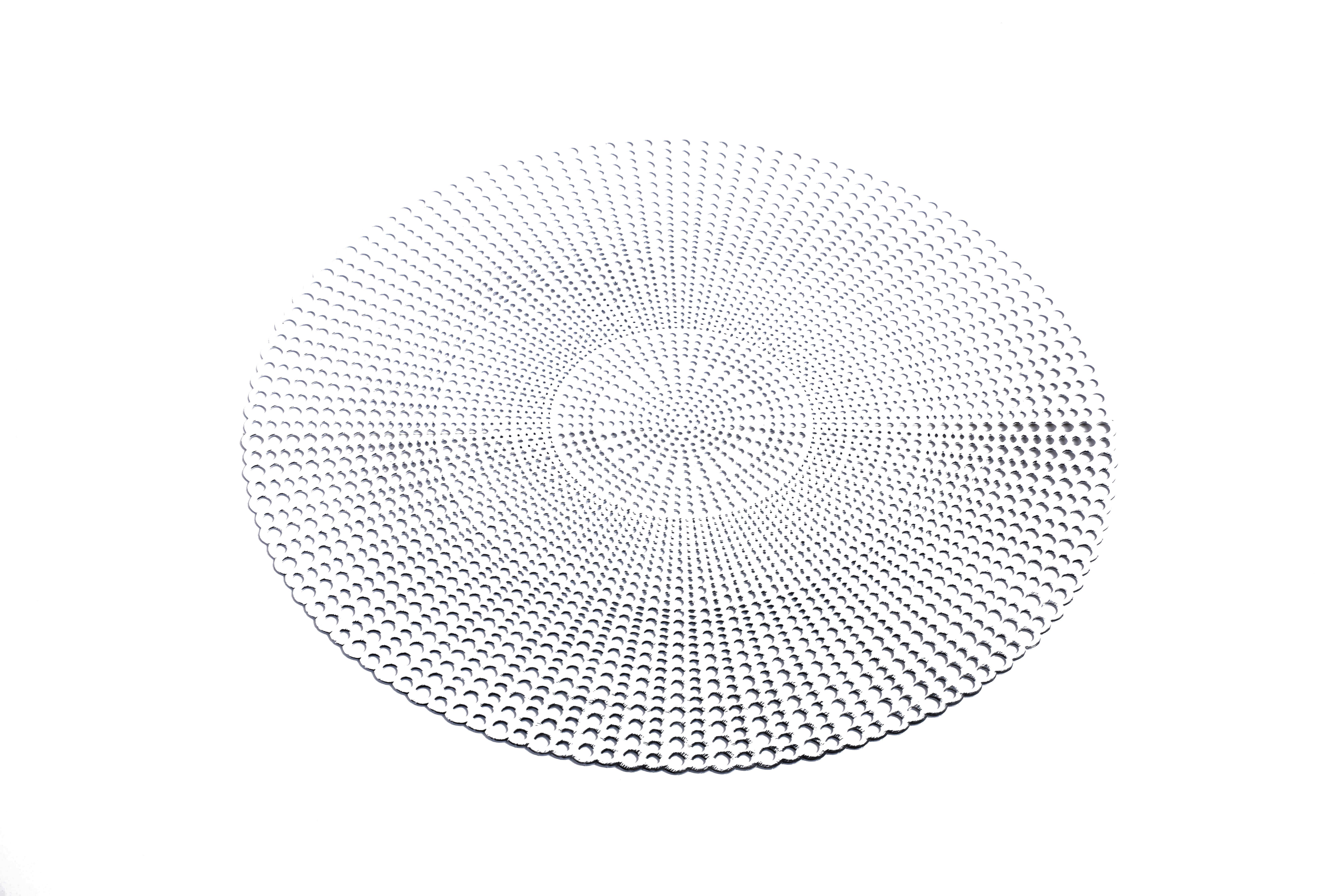 Étkezőalátét Lina - ezüstszínű, Konventionell, műanyag (40cm) - Modern Living