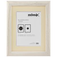 Bilderrahmen Anna in Weiß ca. 18x24cm - Weiß, Holz (18/24cm) - Modern Living
