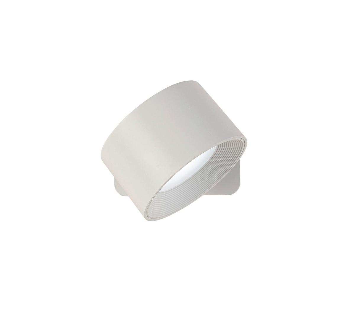 KINKIET AKUMULATOROWY SPOT - biały, Basics, tworzywo sztuczne/metal (9,2/8/4,5cm) - Novel