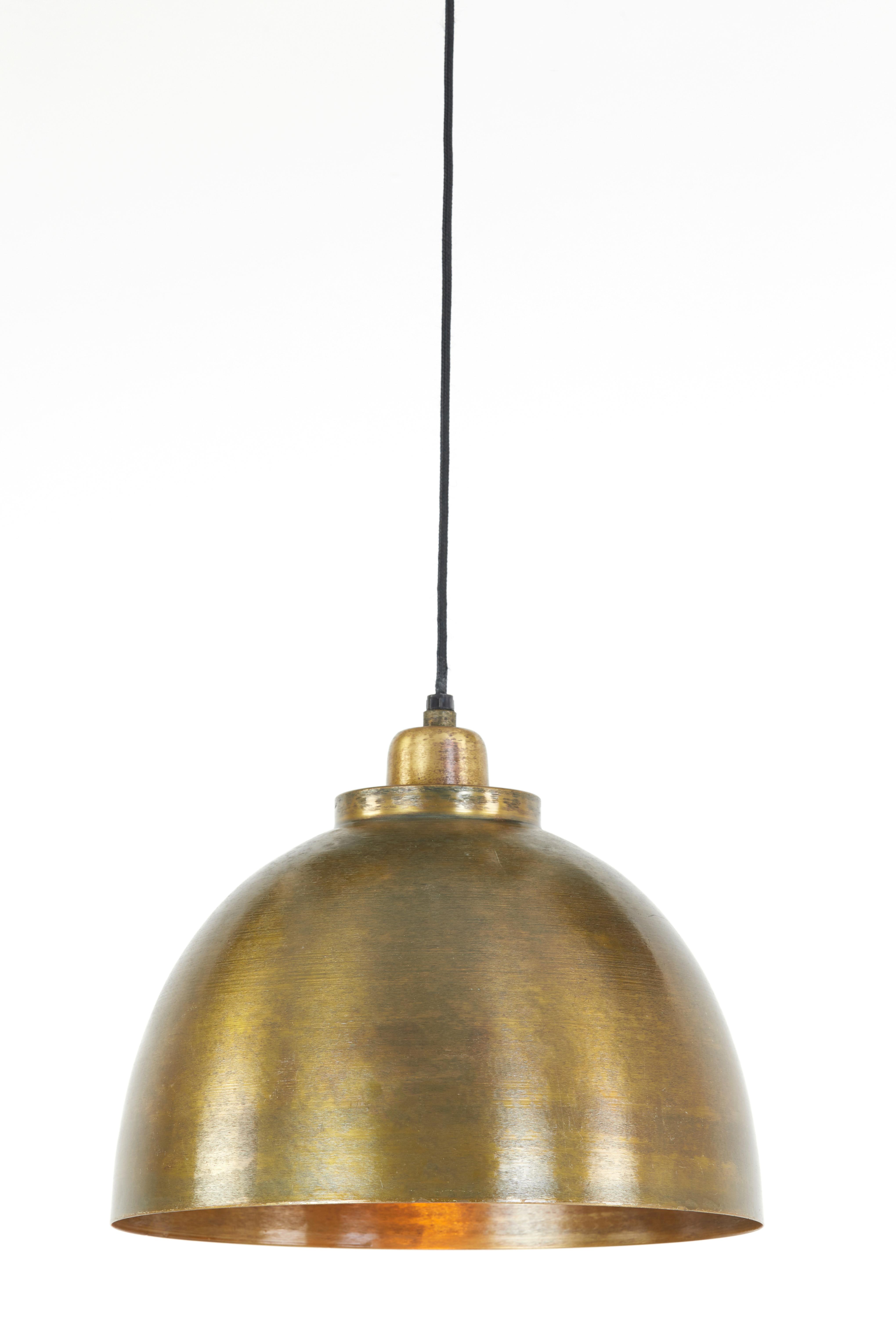 LAMPA WISZĄCA 3036020 KYLIE - kolor brązu, Design, metal (30/30/26cm) - Light & Living