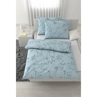 Lenjerie de pat Nature Romy cca. 2x50x70/200x220 cm - albastru deschis/albastru, textil (200/220cm) - Mömax