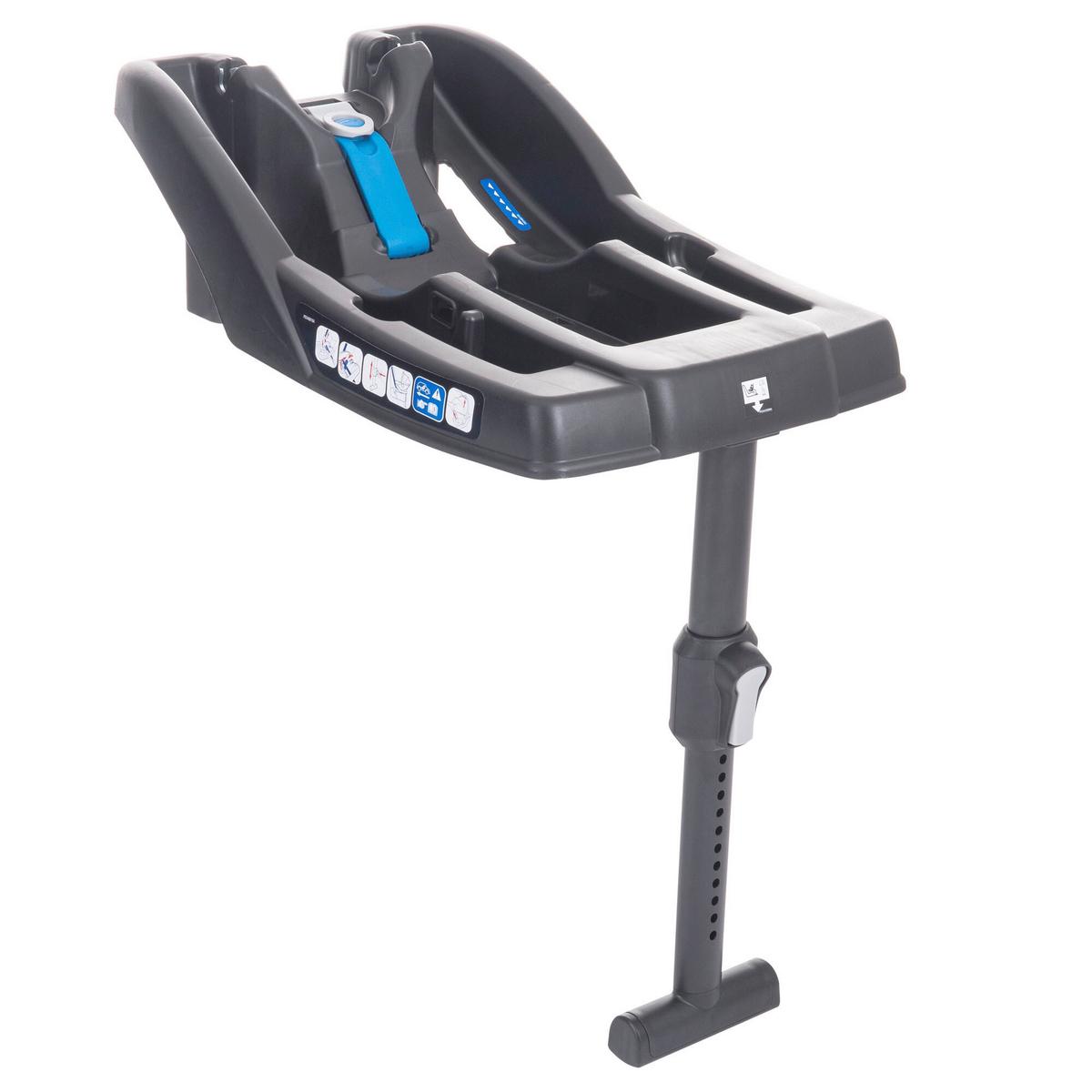 BAZA ISOFIX 8AG48BCKE - czarny, Basics, tworzywo sztuczne (52/71/39cm) - Graco