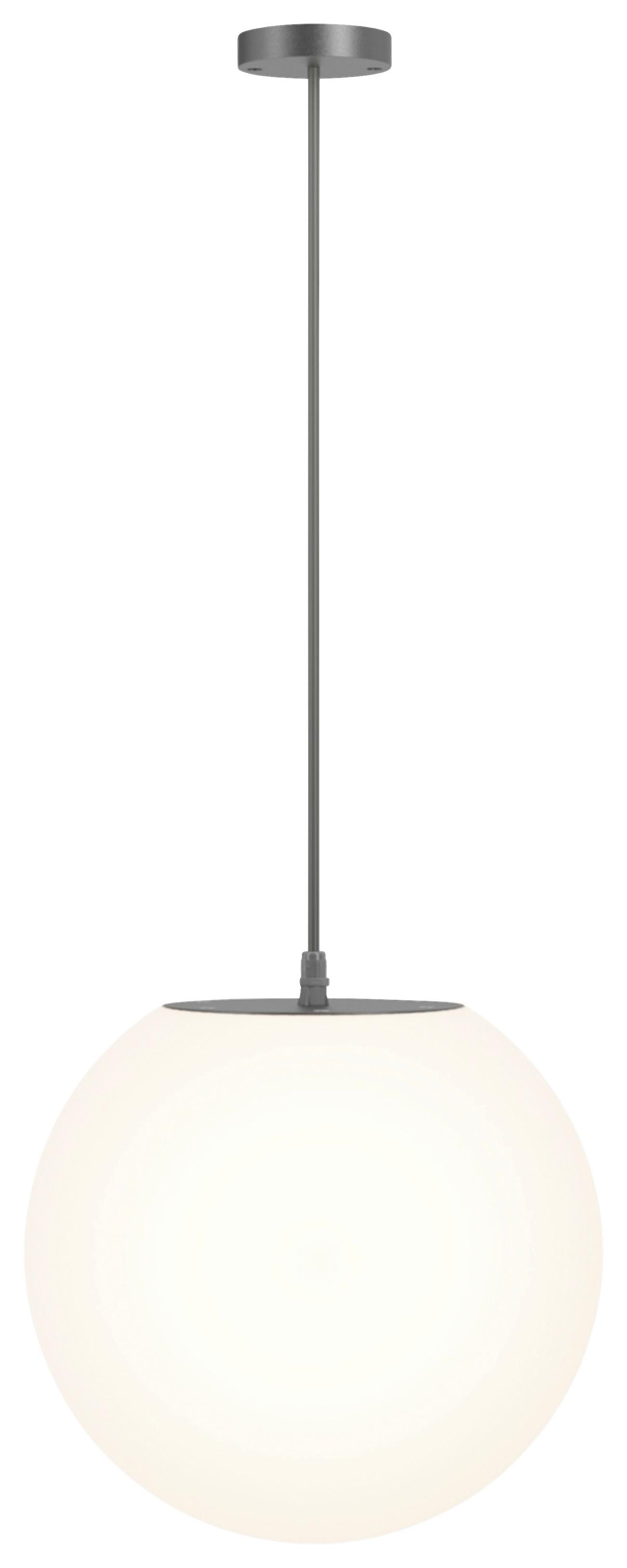 AUSSENLEUCHTE ERDA - Weiss/Schwarz, Basics, Kunststoff/Metall (30/36cm) - MAYTONI